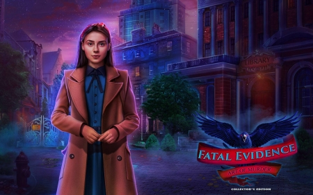 Fatal Evidence 3 - Art of Murder01 - cool, fun, hidden object, puzzle, video games