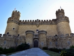 Castillo de Manzanares el Real Madrid, Spain