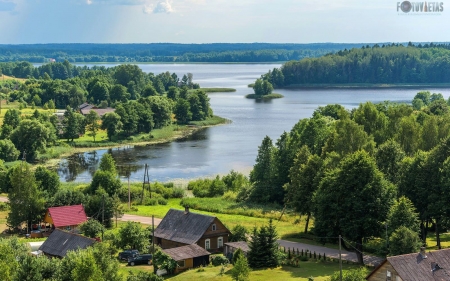 Lake in Latvia