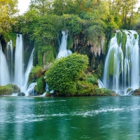 Beautiful waterfall