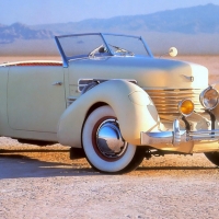 1937 Cord Phaeton Vintage Cream Beauty