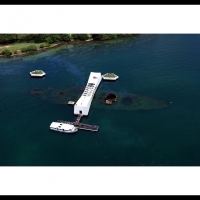 USS Arizona Memorial At Pearl Harbor