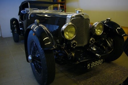 Aston Martin_Le Manse_1933 - black, cars, le manse, vintage, aston martin, 1933