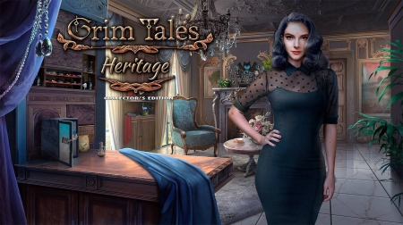 Grim Tales 19 - Heritage02 - cool, fun, hidden object, puzzle, video games