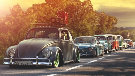 volkswagen convoy - convoy, kombi, beetle, golf, volkswagen