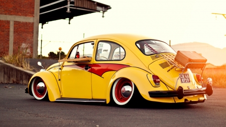 volkswagen beetle - german, car, beetle, volkswagen