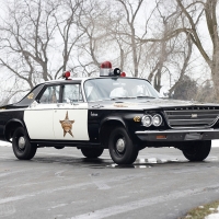 1963 chrysler newport police car