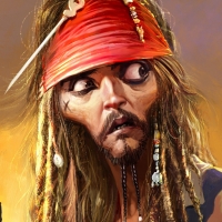 Jack Sparrow by Lu Rojas