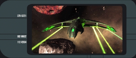 Romulan ship - 2020, green, romulan, sto