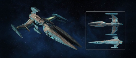 Andorian Thozyn Pilot Ship T6