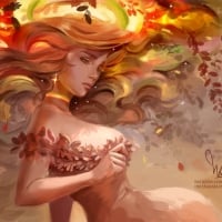 Autumn glow by Whails Art