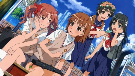 certain scientific railgun - railgun, girls, certain, scientific