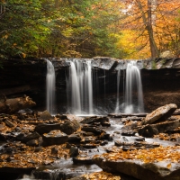 Oneida Falls in Pennsylvania, USA