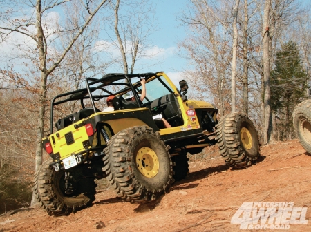 Jeep Wrangler Rubicon 2004 - endurance, thrill, off-road, 4x4