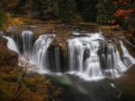 Autumn cascade