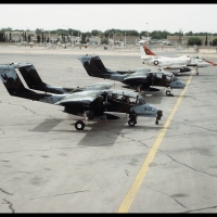 OV-10A Bronco's belonging to VMO-4