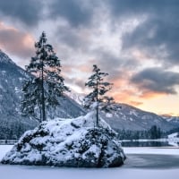 Berchtesgaden National Park Hintersee Lake Germany