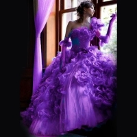 Purplicious Gown