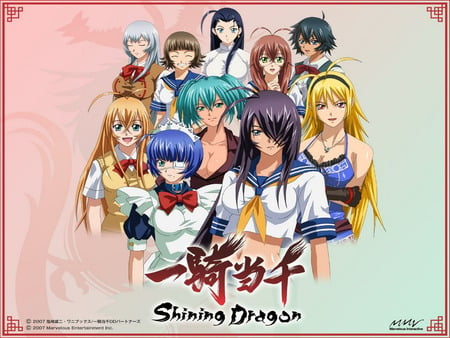 dragon destiny all girls - anime, girls, other