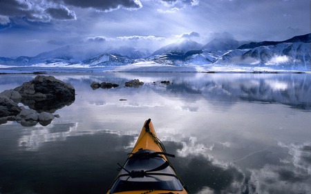 HEADING TO DREAMLAND - dreamland, nature, amazing, boat, landscape, ocean