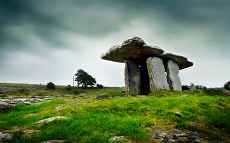 STONEHENGE - rock, stonehenge, nature, formation