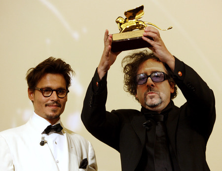 Johny Depp - tim, burton, depp, award, edward