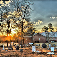 Church at Sunset