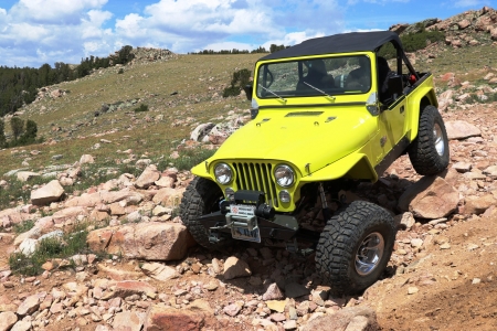 Jeep CJ7 - endurance, thrill, offroad, 4x4