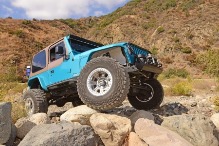 Jeep Wrangler TJ 1998 - thrill, offroad, 4x4, crawler