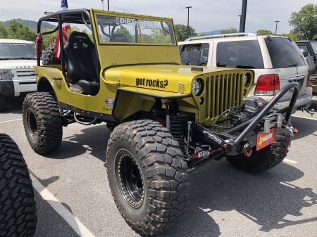 Jeep CJ - thrill, offroad, 4x4, crawler