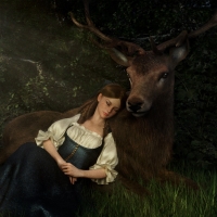 Belle sleeping