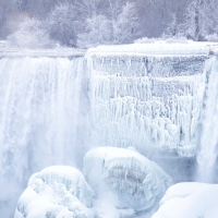 Ice Snow Waterfall