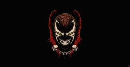 Minimalist Spawn - spawn, minimalism, hell, dark