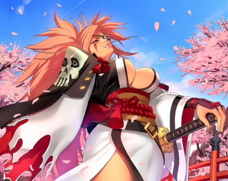 Baiken - baiken, fighting game, neogeo, snk