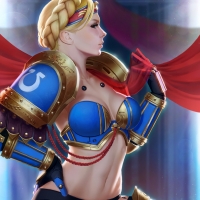 war40k Female Ultramarine