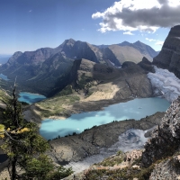 Grinnell Glacier from the Garden Wall, Glacier National Park