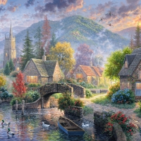 Mountain village
