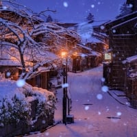 Winter in Kyoto, Japan