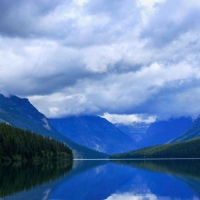 Bowman Lake, Glacier National Park, Montana