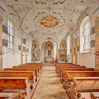 Church in Rechtenstein, Germany