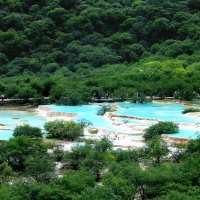 huanglong pools