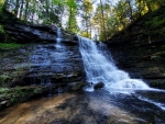 Boardtree Falls, Greeter Falls Trail, Tennessee