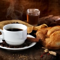 Coffee and Croissant