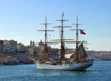 tall ship - ocean, tall, sailboat, ship