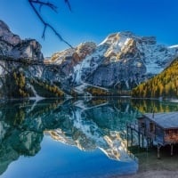 Lake in the mountains