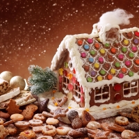 gingerbread house