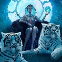 Snow Queen with guardians