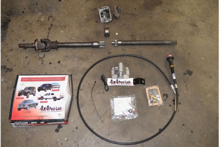 4x4 Posi Lok - lock, shaft, cable, 4x4