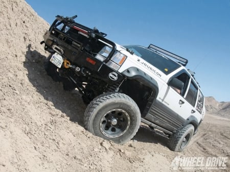 Jeep Grand Cherokee ZJ 1997 - endurance, thrill, offroad, 4x4