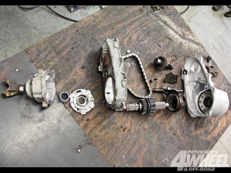 NP231 Transfer Case - case, crawl, ratio, transfer